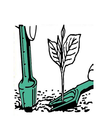 Set de repiquage - 2 pièces (plantoir + repiqueur)