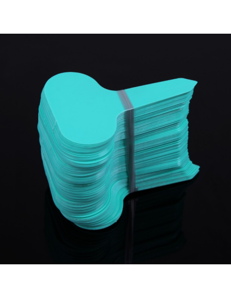 12 étiquettes plastique BLEU TURQUOISE pour semis, bouture, potée - 4,5x2,5cm