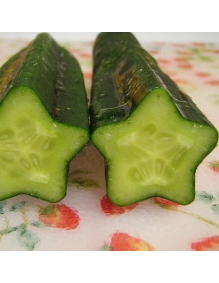 Moule coeur pour concombre (Moulage de fruits et légumes)