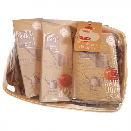 COFFRET 3 SAVONS 100% JARDIN FEUILLES DE TOMATE - 16.90 €