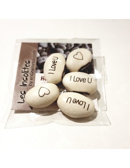 Graines Haricot I LOVE Upour faire passer vos messages