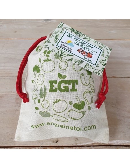 Kit futé  - Des Tomates pour Ma Région n°1 - Climat Frais & Saison Courte