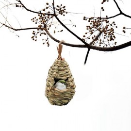 Nid en paille tressé à la main