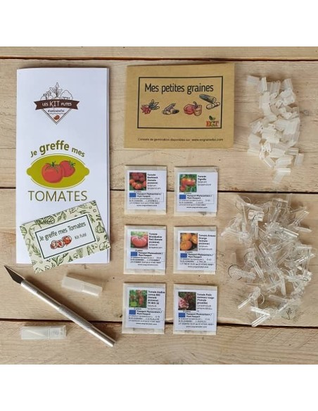 Kit futé  - Je greffe mes tomates