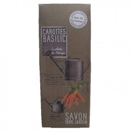 Savon 100% jardin Carottes & Basilic