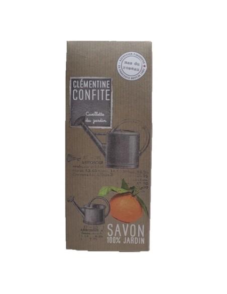 Savon 100% jardin Clémentine confite