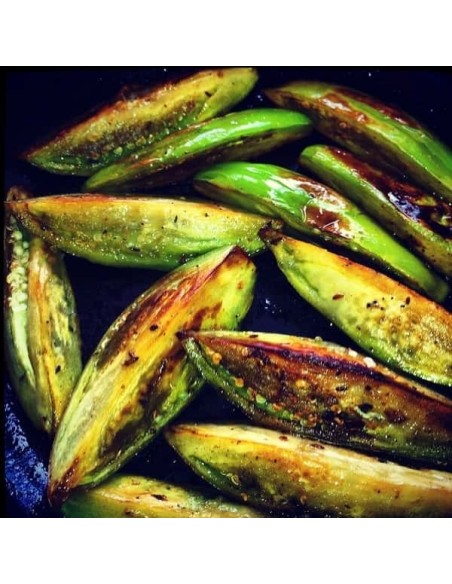 Jilo Comprido Verde Claro (aubergine africaine, Gilo, jiló))
