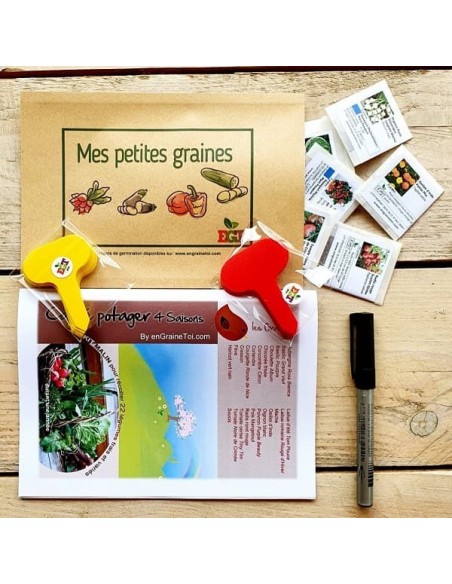 Kit Carré potager '4 saisons' 