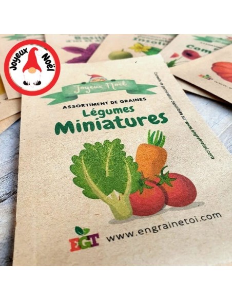 Assortiment de Noël - Légumes miniatures graines)
