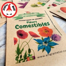 Assortiment de Noël - Fleurs comestibles (6 variétés de graines)