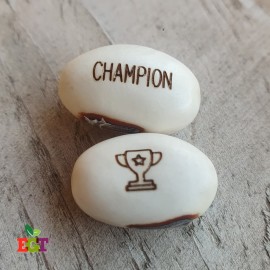 Haricot Magique 'CHAMPION' pour faire passer votre message