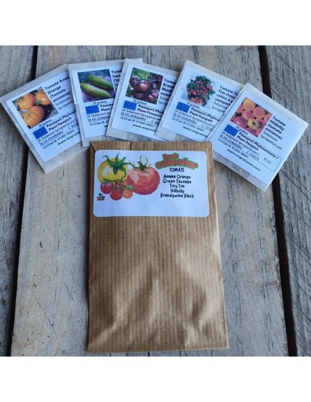 Pack collector de tomate ( 5 variétés de graine)