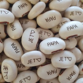 Haricot Magique 'JE T'❤ PAPA' pour faire passer vos messages