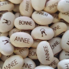 Haricot Magique 'BONNE ANNEE' pour faire passer votre message