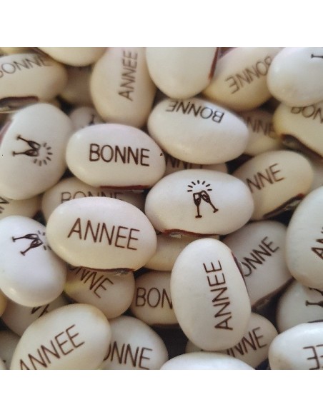Graines Haricot Magique 'BONNE ANNEE' pour faire passer votre message