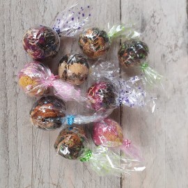 Boule de th&eacute; noir