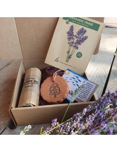 Coffret Terre & Graines  - Diffuseur en céramique