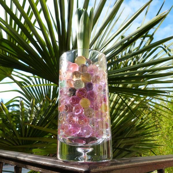 Terreau magique (Billes de gel, Perles d'eau) - Art floral, décoration