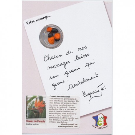 La carte à Graines - On s'aime