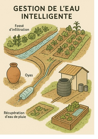 Gestion intelligente de l'eau