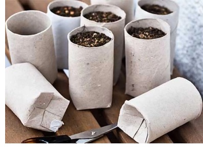 Les rouleaux de papier toilettes en remplacement des godets pour les semi