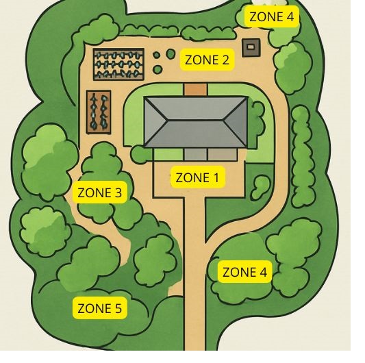 zonage en permaculture