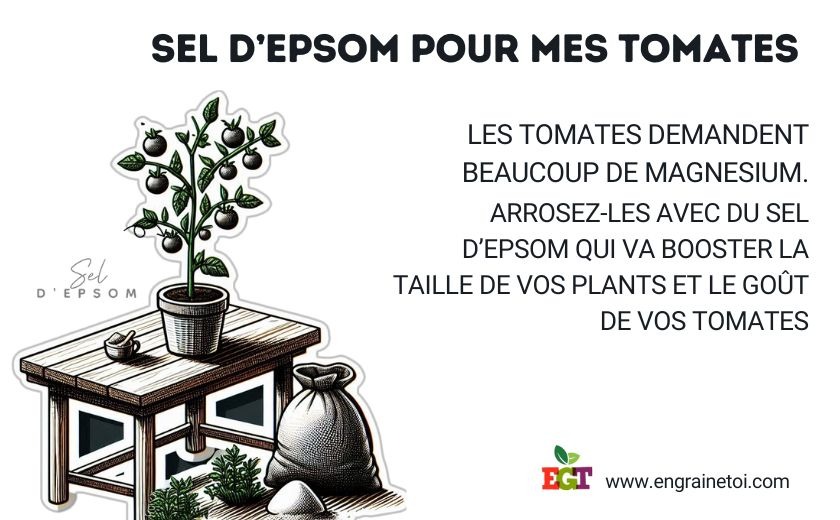 Du sel d'Epsom pour mes tomates